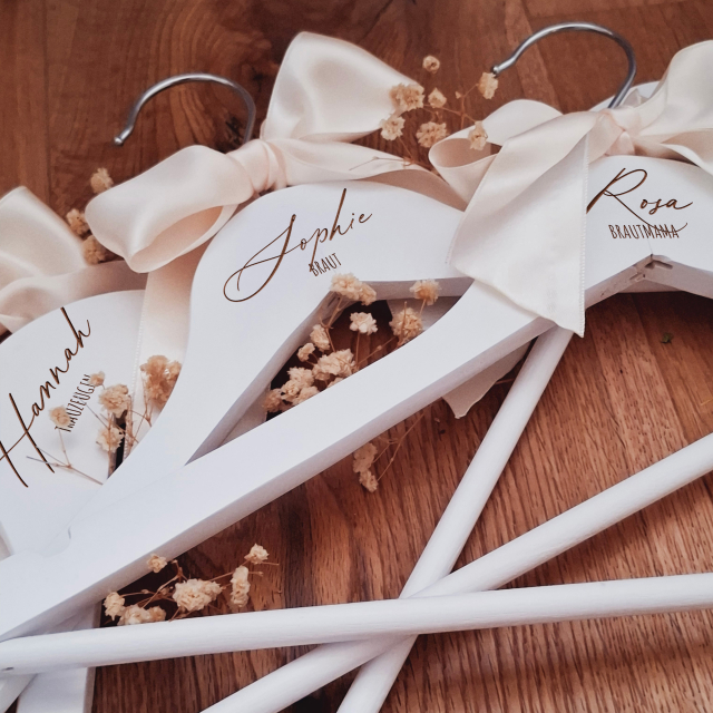 Hochzeits - Kleiderbügel